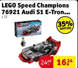 Kruidvat LEGO Speed Champions 76921 Audi S1 E-Tron Quattro Racewagen aanbieding