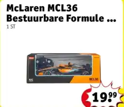 Kruidvat McLaren MCL36 Bestuurbare Formule 1 Auto aanbieding