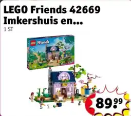 Kruidvat LEGO Friends 42669 Imkershuis en Bloementuin aanbieding