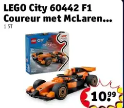 Kruidvat LEGO City 60442 F1 Coureur met McLaren Racewagen aanbieding