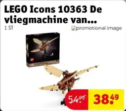 Kruidvat LEGO Icons 10363 De vliegmachine van Leonardo da Vinci aanbieding