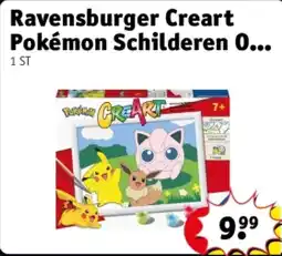 Kruidvat Ravensburger Creart Pokémon Schilderen Op Nummer aanbieding