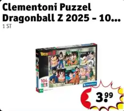 Kruidvat Clementoni Puzzel Dragonball Z 2025 - 104 stukjes aanbieding