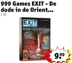Kruidvat 999 Games EXIT - De dode in de Orient Express aanbieding