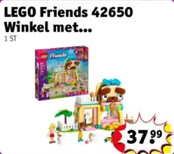 Kruidvat LEGO Friends 42650 Winkel met Dierenaccessoires aanbieding