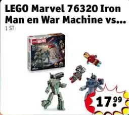 Kruidvat LEGO Marvel 76320 Iron Man en War Machine vs. Hammer Drones aanbieding
