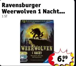 Kruidvat Ravensburger Weerwolven 1 Nacht Spel aanbieding