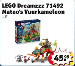 Kruidvat LEGO Dreamzzz 71492 Mateo's Vuurkameleon aanbieding