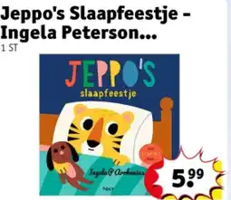 Kruidvat Jeppo's Slaapfeestje - Ingela Peterson Arrhenius Flapjesboek aanbieding