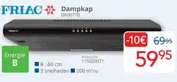 Eldi Friac Dampkap DK0071B aanbieding