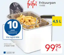 Eldi Frifri Frituurpan aanbieding