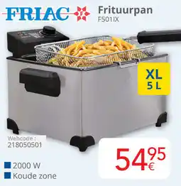 Eldi Friac Frituurpan F501IX aanbieding