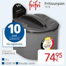 Eldi Frifri Frituurpan 1618 aanbieding