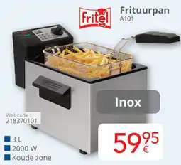 Eldi Fritel Frituurpan A101 aanbieding