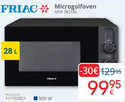 Eldi Friac Microgolfoven MIW 2821BL aanbieding