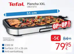 Eldi Tefal Plancha XXL CB631D10 aanbieding