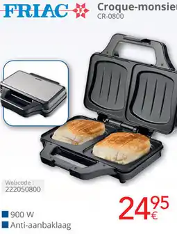 Eldi Friac Croque-monsieur CR-0800 aanbieding