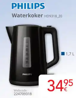 Eldi Philips Waterkoker HD9318_20 aanbieding