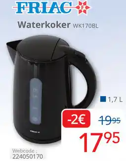 Eldi Friac Waterkoker WK170BL aanbieding