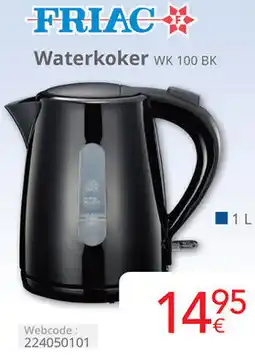 Eldi Friac Waterkoker WK 100 BK aanbieding