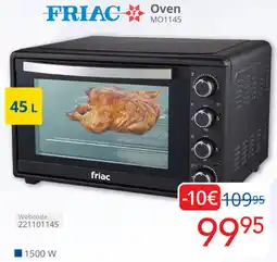 Eldi Friac Oven MO1145 aanbieding