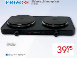 Eldi Friac Elektrisch kookplaat EC 2504 aanbieding