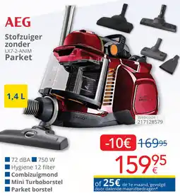 Eldi AEG Stofzuiger zonder LX7-2-ANIM Parket aanbieding