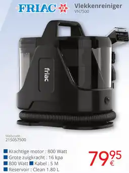 Eldi Friac Vlekkenreiniger VN7500 aanbieding