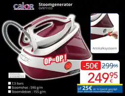 Eldi Calor Stoomgenerator GV9711CO aanbieding