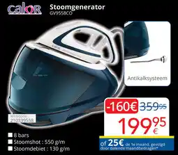 Eldi Calor Stoomgenerator GV9558CO aanbieding