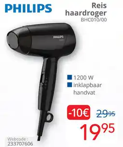 Eldi Philips Reis haardroger BHC010/00 aanbieding