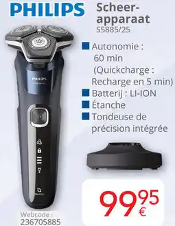 Eldi Philips Scheerapparaat S5885/25 aanbieding