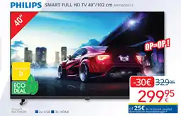 Eldi PHILIPS SMART FULL HD TV 40PFS6009/12 aanbieding