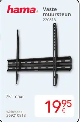 Eldi Hama Vaste muursteun 220813 aanbieding