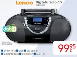 Eldi Lenco Digitale radio-CD SCD-6900 aanbieding