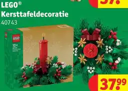 Kruidvat Lego Kersttafeldecoratie aanbieding