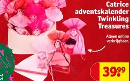 Kruidvat Catrice adventskalender Twinkling Treasures aanbieding