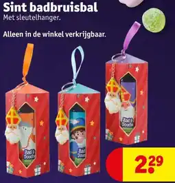 Kruidvat Sint badbruisbal aanbieding