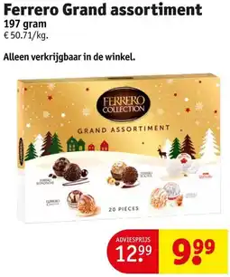 Kruidvat Ferrero Grand assortiment aanbieding