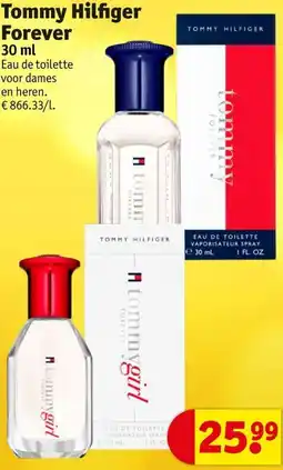 Kruidvat Tommy Hilfiger Forever aanbieding