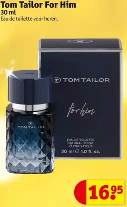 Kruidvat Tom Tailor For Him aanbieding