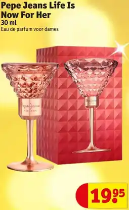 Kruidvat Pepe Jeans Life Is Now For Her aanbieding