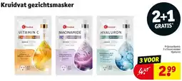 Kruidvat Kruidvat gezichtsmasker aanbieding
