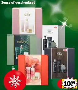 Kruidvat Sense of geschenkset aanbieding