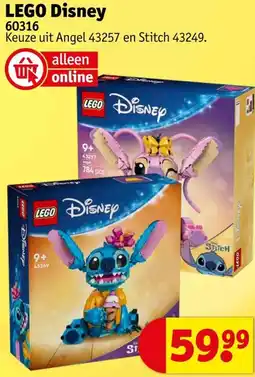 Kruidvat LEGO Disney aanbieding