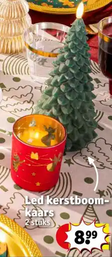 Kruidvat Led kerstboom kaars aanbieding