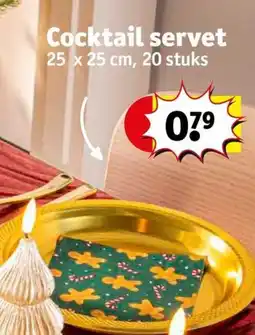 Kruidvat Cocktail servet aanbieding