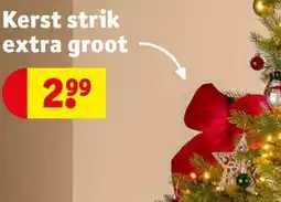 Kruidvat Kerst strik extra groot aanbieding