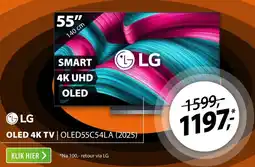 Expert LG OLED 4K TV OLED55C54LA 2025 aanbieding