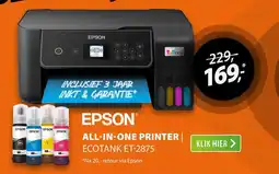 Expert Epson all-in-one printer ECOTANK ET-2875 aanbieding